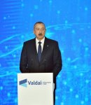 Azerbaijani president attends plenary session of 16th Annual Meeting of Valdai International Discussion Club (PHOTO)
