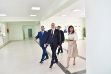 Президент Ильхам Алиев и Первая леди Мехрибан Алиева приняли участие в открытии жилого комплекса «Гобу Парк-2» для вынужденных переселенцев (ФОТО)