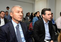 В Баку обсудили вопросы политики, экономики и безопасности между Азербайджаном, Россией и Турцией( ФОТО)