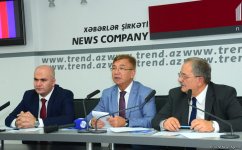 В Баку обсудили вопросы политики, экономики и безопасности между Азербайджаном, Россией и Турцией( ФОТО)