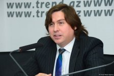 В Баку обсудили вопросы политики, экономики и безопасности между Азербайджаном, Россией и Турцией( ФОТО)