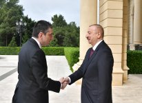 Президент Ильхам Алиев принял премьер-министра Грузии (ФОТО)