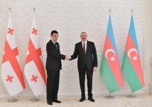Президент Ильхам Алиев принял премьер-министра Грузии (ФОТО)