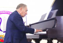 50 лет спустя…Фаиг Суджаддинов провел творческую встречу в родном очаге культуры (ВИДЕО, ФОТО)