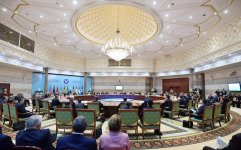 Президент Ильхам Алиев принял участие в заседании Совета глав государств СНГ в расширенном составе в Ашгабаде (ФОТО)