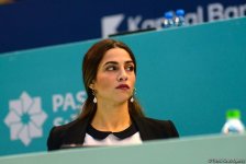 Rhythmic, aerobic gymnastics competitions underway in National Gymnastics Arena in Baku (PHOTO)