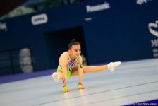 Rhythmic, aerobic gymnastics competitions underway in National Gymnastics Arena in Baku (PHOTO)