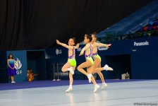 Rhythmic, aerobic gymnastics competitions underway in National Gymnastics Arena in Baku (PHOTO)