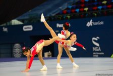 Rhythmic, aerobic gymnastics competitions underway in National Gymnastics Arena in Baku (PHOTO)