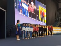 В Баку прошла церемония награждения победителей Кубка регионов по художественной гимнастике (ФОТО)