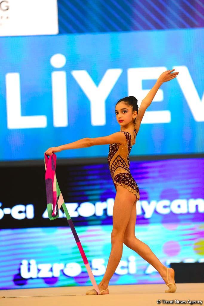 Rhythmic, aerobic gymnastics competitions underway in National Gymnastics Arena in Baku (PHOTO)