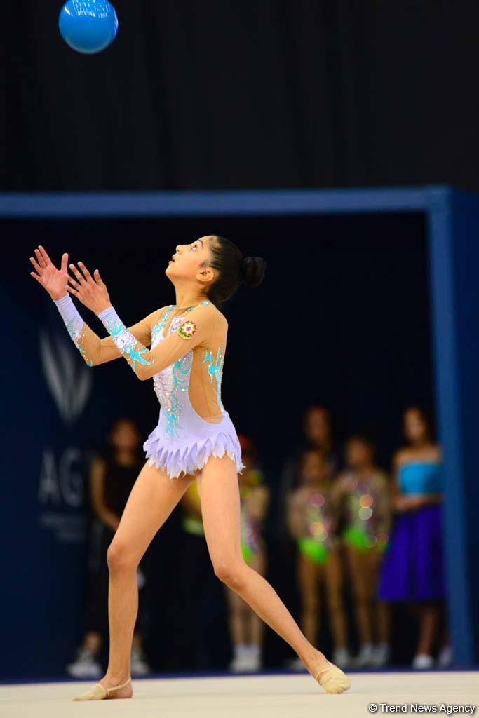 Rhythmic, aerobic gymnastics competitions underway in National Gymnastics Arena in Baku (PHOTO)