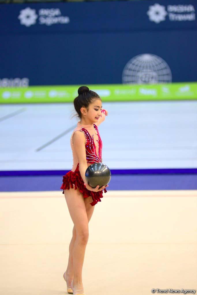 Rhythmic, aerobic gymnastics competitions underway in National Gymnastics Arena in Baku (PHOTO)