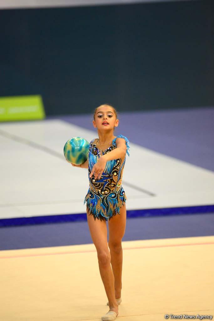 Rhythmic, aerobic gymnastics competitions underway in National Gymnastics Arena in Baku (PHOTO)