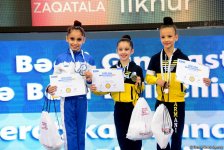В Баку прошла церемония награждения призеров Кубка регионов по художественной гимнастике (ФОТО)