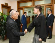 Первый вице-президент Мехрибан Алиева приняла участие в церемонии поминовения видного ученого Васима Мамедалиева (ФОТО)