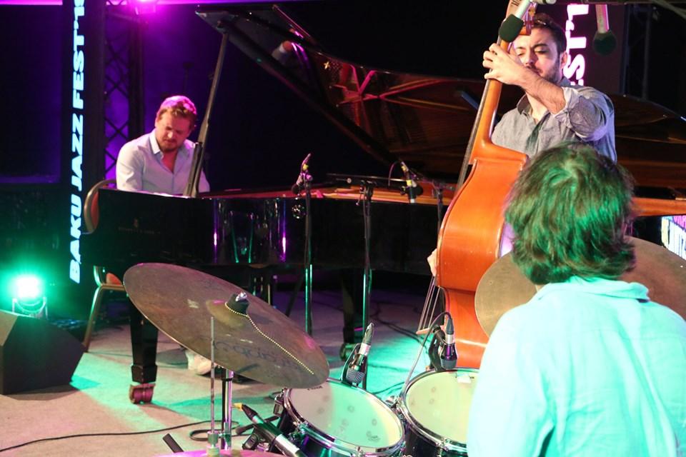 Итальянец, француз и бельгиец - джазовые ритмы Giuseppe Millaci&Vogue Trio в Баку (ФОТО)