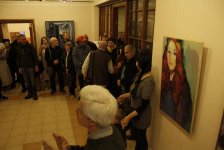 Флаг Азербайджана в мастерской художника из Cанкт-Петербурга: Когда ты живешь не там, где родился... (ФОТО)