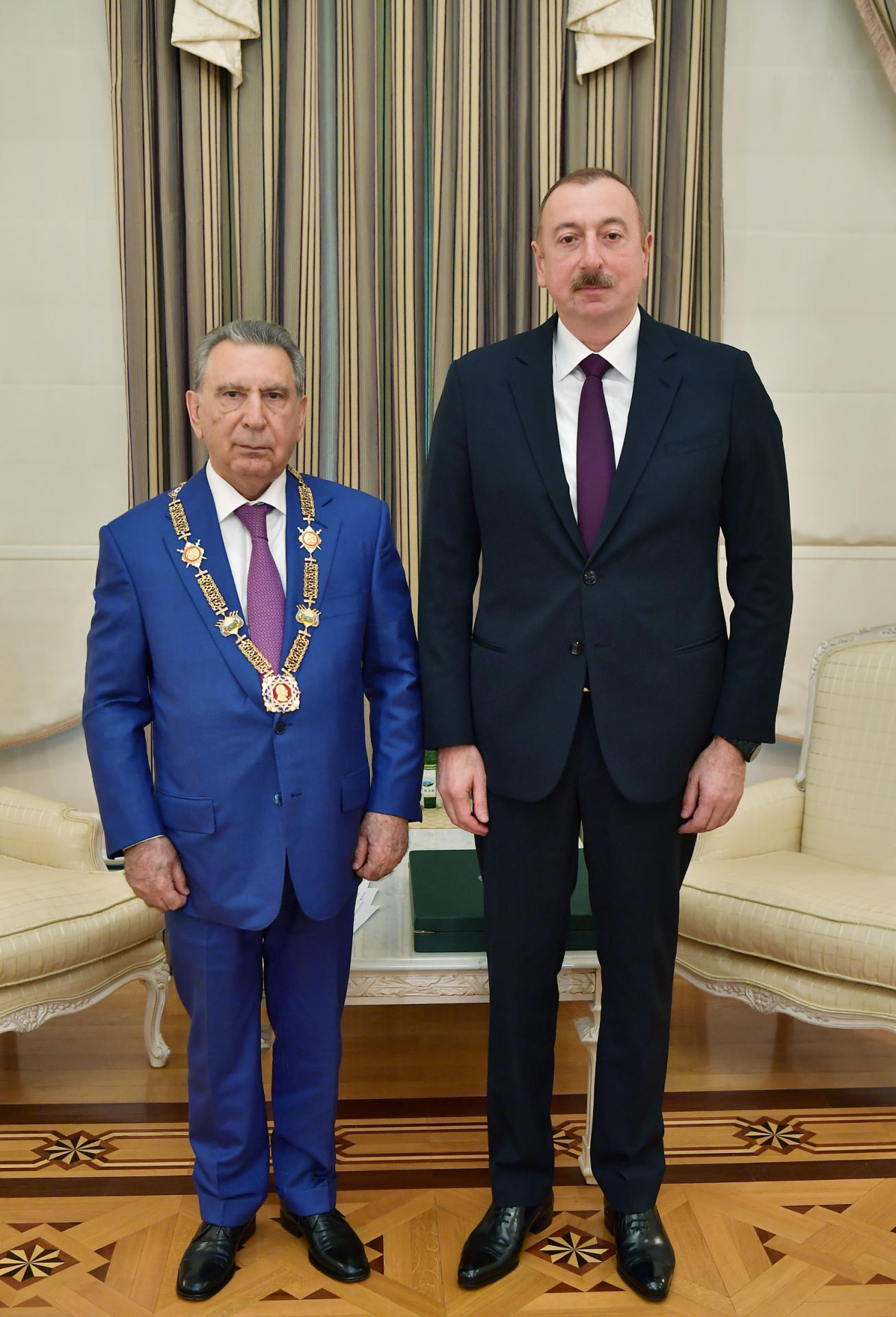 Президент Ильхам Алиев принял Рамиза Мехтиева и вручил ему орден «Гейдар Алиев» (ФОТО)