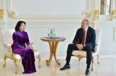 Президент Ильхам Алиев принял вице-президента Вьетнама (ФОТО)