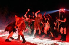 В Гобустане создана атмосфера первобытного времени – невероятное шоу (ВИДЕО, ФОТО)