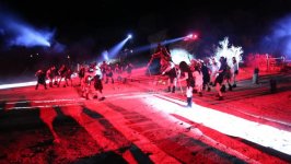 В Гобустане создана атмосфера первобытного времени – невероятное шоу (ВИДЕО, ФОТО)