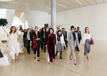 Первый вице-президент Мехрибан Алиева встретилась с супругами глав государств и правительств, участвующих в Саммите Движения неприсоединения (ФОТО) (Версия 2)