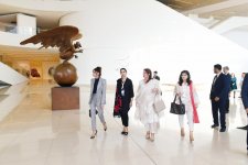Первый вице-президент Мехрибан Алиева встретилась с супругами глав государств и правительств, участвующих в Саммите Движения неприсоединения (ФОТО) (Версия 2)