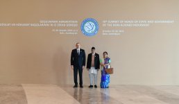 18th Summit of Non-Aligned Movement gets underway in Baku (UPDATE)