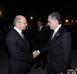 Завершился визит Президента Туркменистана Гурбангулы Бердымухамедова в Азербайджан