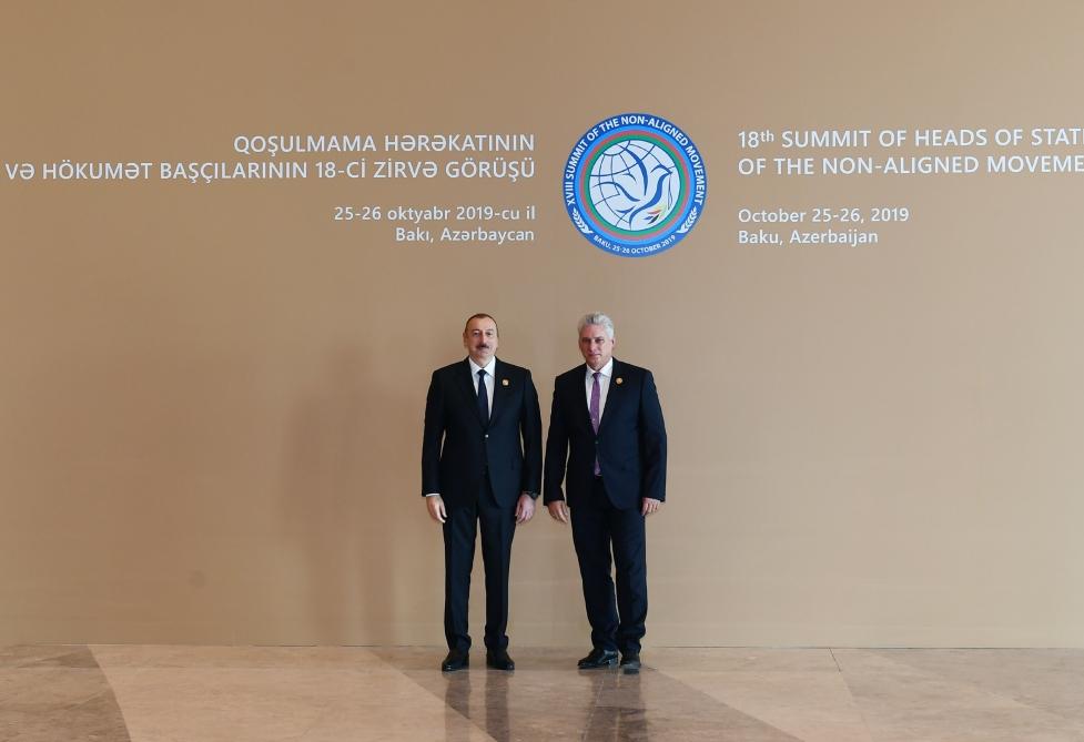 18th Summit of Non-Aligned Movement gets underway in Baku (UPDATE)