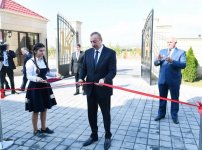 Президент Ильхам Алиев принял участие в открытии Габалинского филиала ОАО «Азерхалча» (ФОТО)