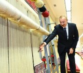 Президент Ильхам Алиев принял участие в открытии Габалинского филиала ОАО «Азерхалча» (ФОТО)