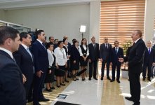 President Ilham Aliyev attends ceremony to launch drinking water supply in Aghdash