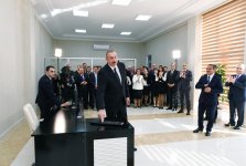 President Ilham Aliyev attends ceremony to launch drinking water supply in Aghdash