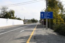 Президент Ильхам Алиев принял участие в открытии автодороги в Габале (ФОТО)
