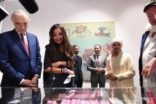Вице-президент Фонда Гейдара Алиева Лейла Алиева приняла участие в открытии VIII Московской международной биеннале современного искусства (ФОТО)
