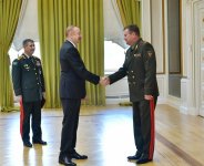 President Aliyev receives participants of CIS Council of Defense Ministers meeting (PHOTO)
