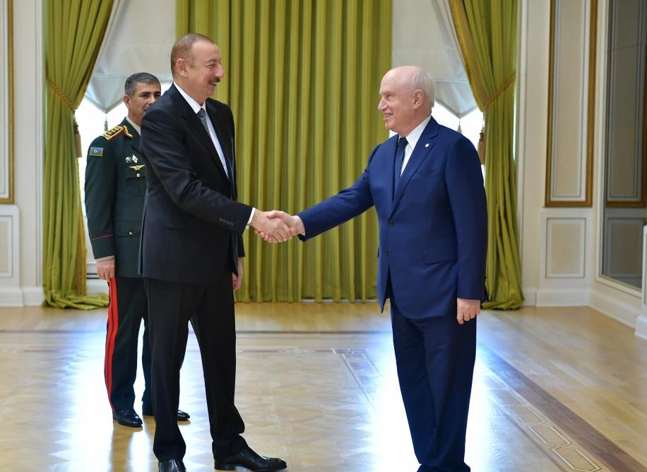 President Aliyev receives participants of CIS Council of Defense Ministers meeting (PHOTO)