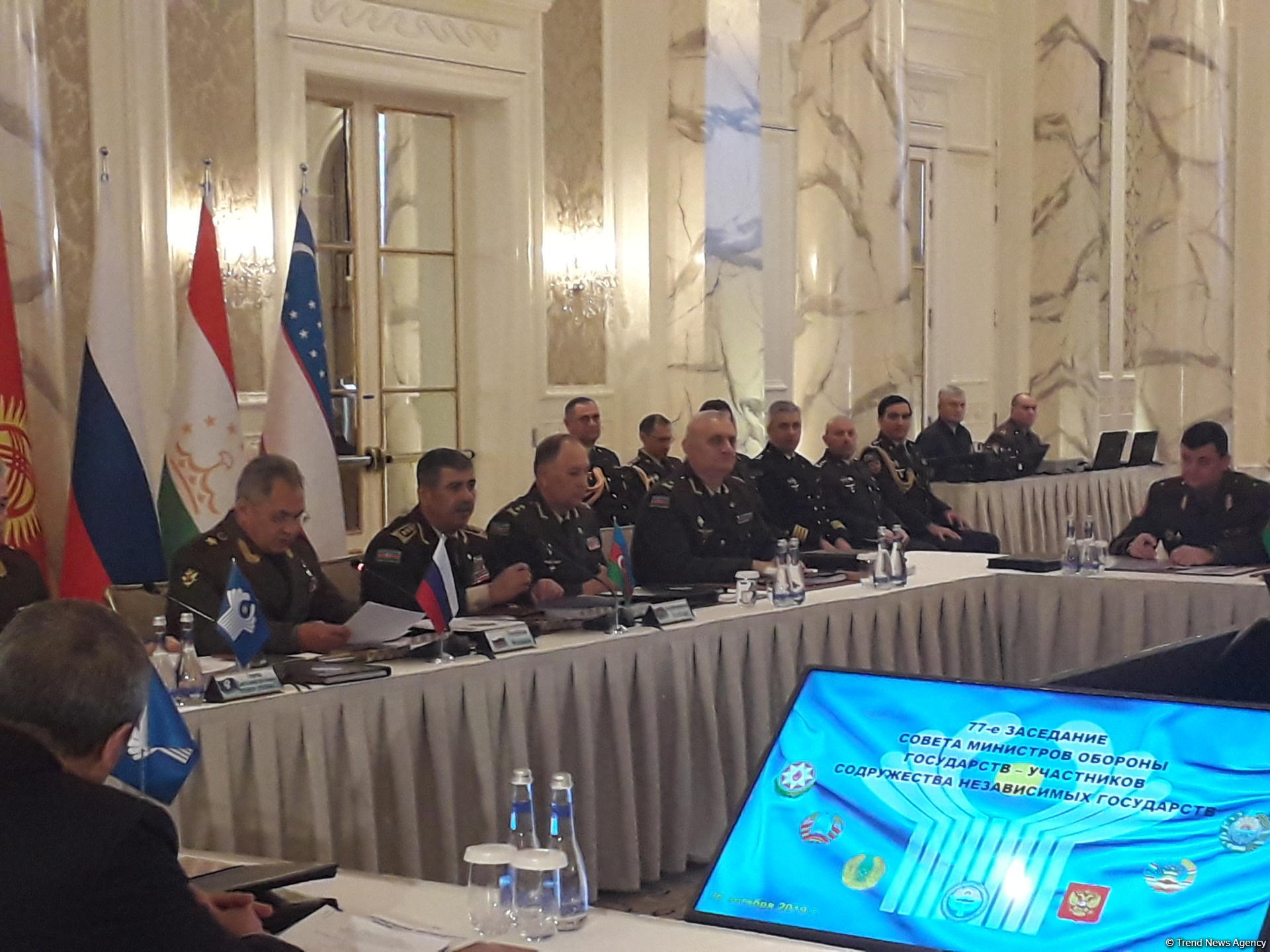 Meeting of Council of Defense Ministers of CIS member states kicks off in Baku (PHOTO)