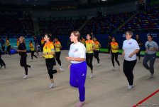 Федерация гимнастики Азербайджана в очередной раз организовала тренерские курсы по аэробной гимнастике (ФОТО)