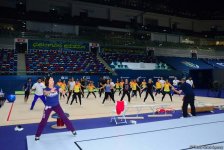 Федерация гимнастики Азербайджана в очередной раз организовала тренерские курсы по аэробной гимнастике (ФОТО)