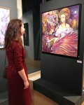 Картины азербайджанской художницы вызвали восторг элиты Франции (ФОТО)