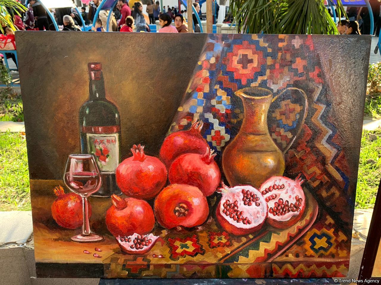 Праздник Короля фруктов в Гёйчае – донер из гранат, конкурсы, самое красное шоу (ФОТО)