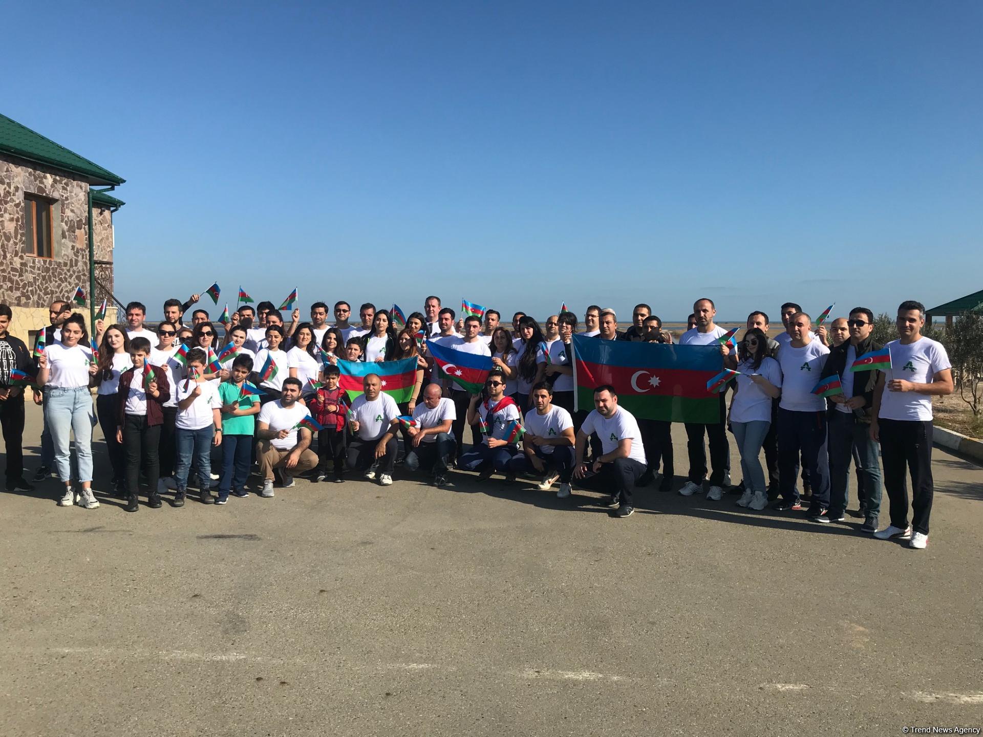 В Абшеронском нацпарке проведен марафон "Во имя здоровой окружающей среды, здоровой жизни" (ФОТО)
