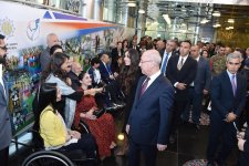 Вице-президент Фонда Гейдара Алиева Лейла Алиева приняла участие в международном гала-представлении «Непобедимые» по случаю 30-летия Международного Паралимпийского комитета (ФОТО)