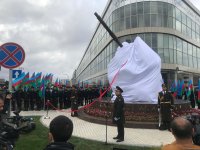 В Баку официально открыт памятник Национальному герою Азербайджана Альберту Агарунову (ФОТО)