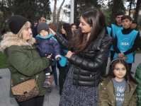 Вице-президент Фонда Гейдара Алиева Лейла Алиева приняла участие в акции в рамках проекта IDEA "Urban Ecology" (ФОТО)