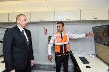 Президент Ильхам Алиев принял участие в открытии железнодорожной станции "Пиршаги" (ФОТО) (версия 3)