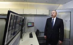Президент Ильхам Алиев принял участие в открытии железнодорожной станции "Пиршаги" (ФОТО) (версия 3)